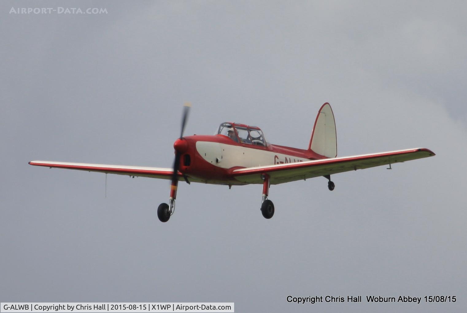 G-ALWB, 1950 De Havilland DHC-1 Chipmunk 22A C/N C1/0100, International Moth Rally at Woburn Abbey 15/08/15