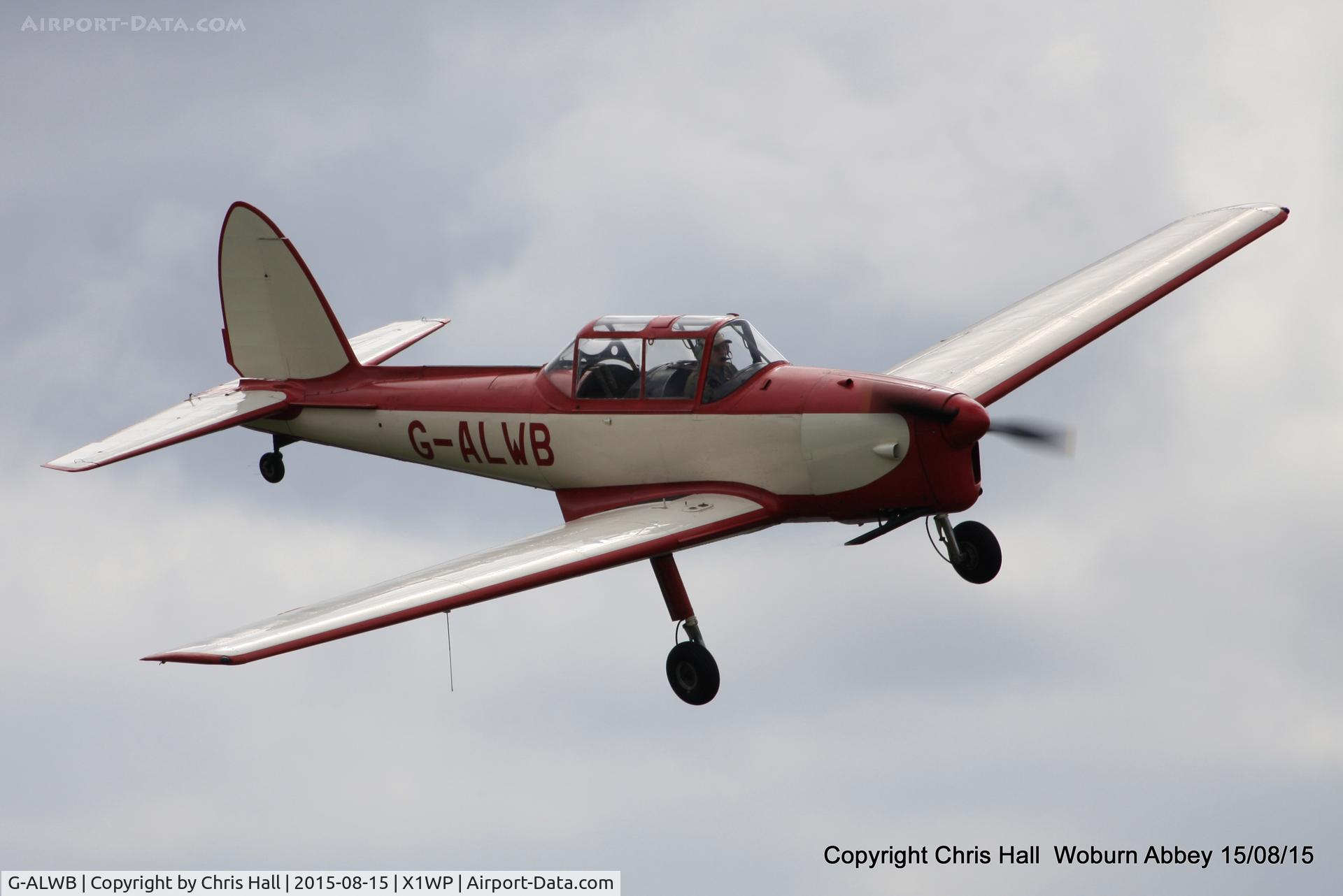 G-ALWB, 1950 De Havilland DHC-1 Chipmunk 22A C/N C1/0100, International Moth Rally at Woburn Abbey 15/08/15