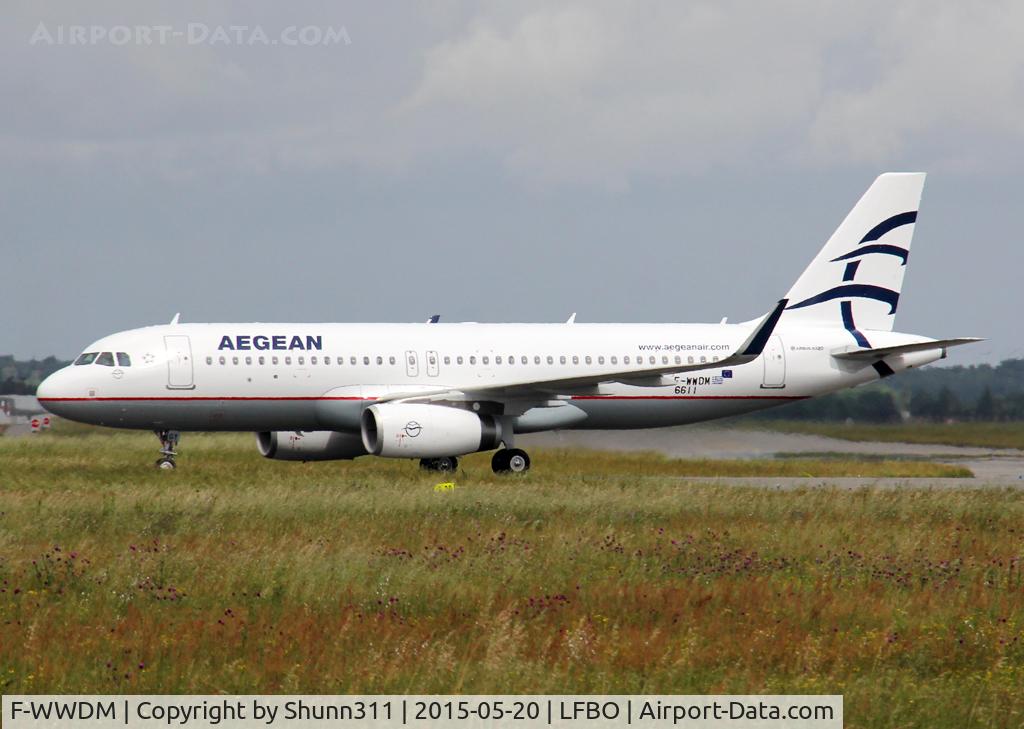 F-WWDM, 2015 Airbus A320-232 C/N 6611, C/n 6611 - To be SX-DGY
