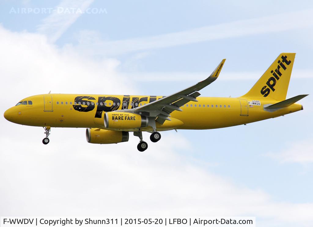 F-WWDV, 2015 Airbus A320-232 C/N 6586, C/n 6586 - To be N642NK