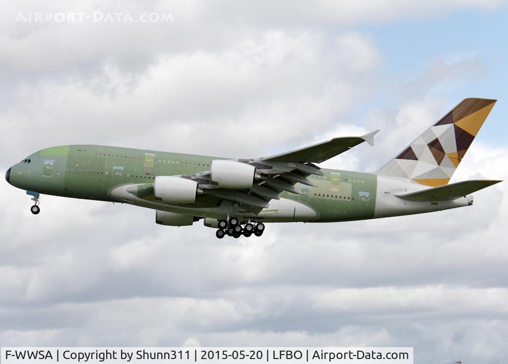 F-WWSA, 2015 Airbus A380-861 C/N 0191, C/n 0191 - For Etihad Airways