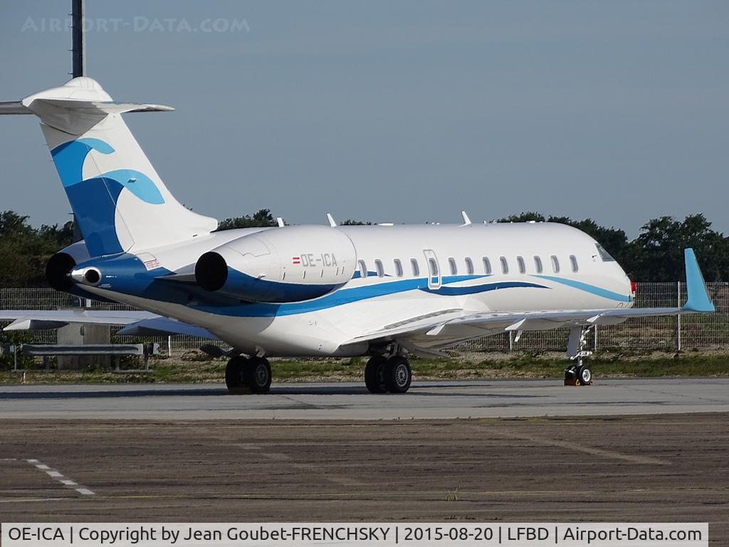 OE-ICA, 2013 Bombardier BD-700-1A10 Global 5000 C/N 9542, private parking Fox