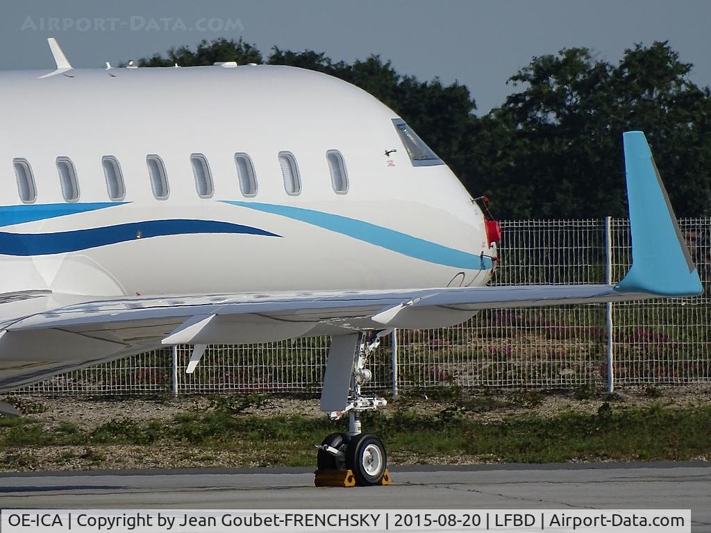 OE-ICA, 2013 Bombardier BD-700-1A10 Global 5000 C/N 9542, private parking Fox