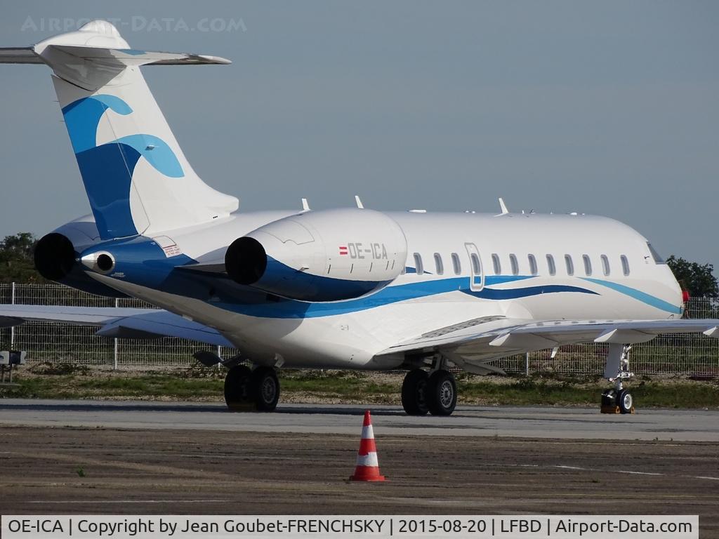 OE-ICA, 2013 Bombardier BD-700-1A10 Global 5000 C/N 9542, private parking Fox