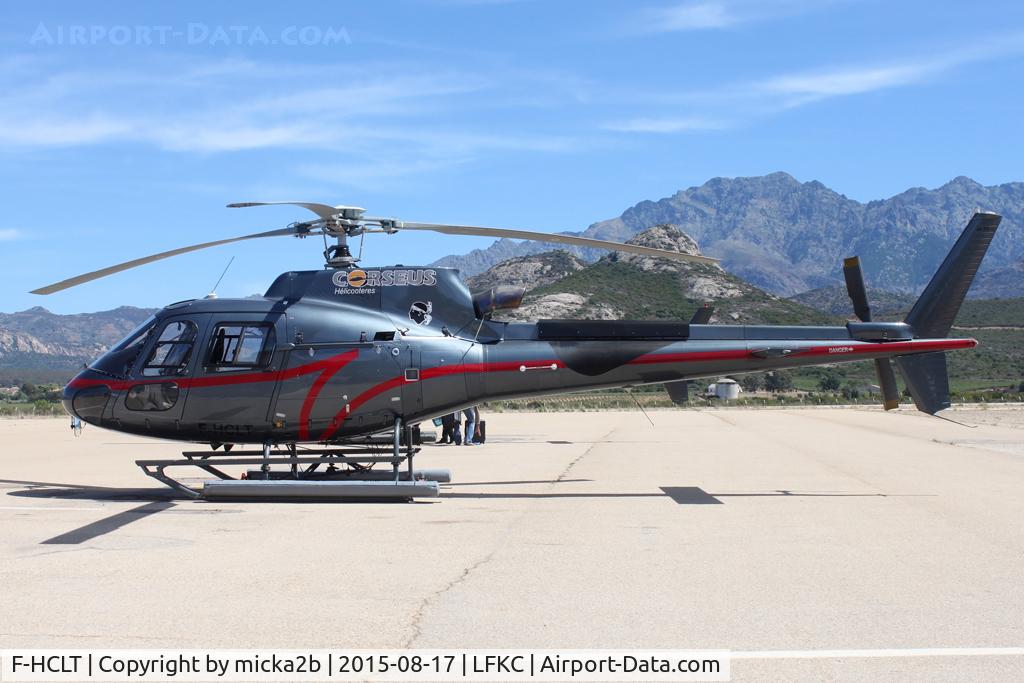 F-HCLT, 2014 Aerospatiale AS-350B Ecureuil C/N 7930, Parked