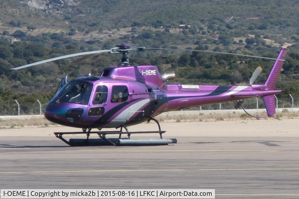 I-OEME, Aerospatiale AS-350B-3 Ecureuil C/N 7128, Parked