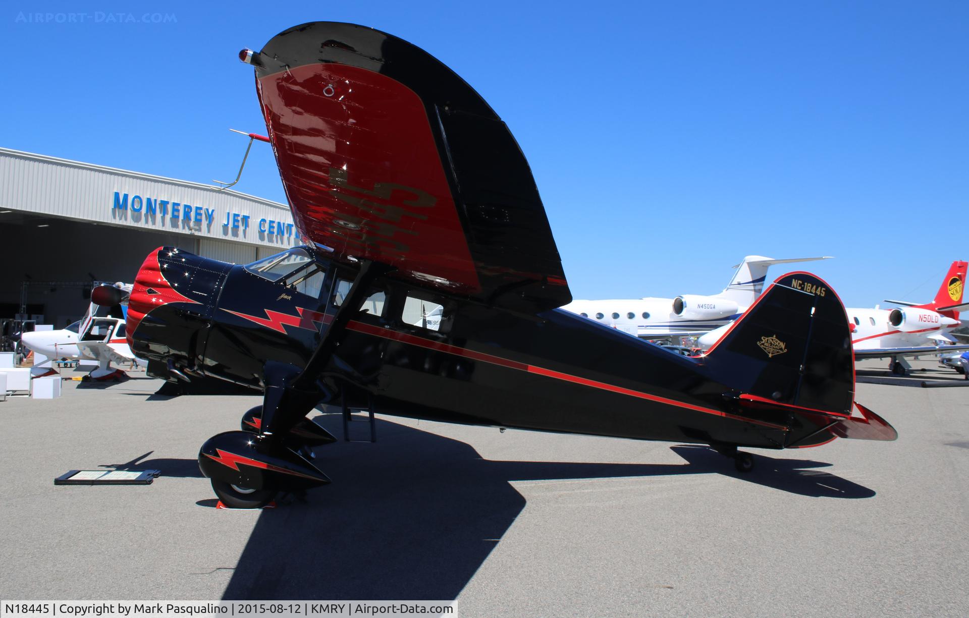 N18445, 1937 Stinson SR-9F Reliant C/N 5720, Stinson SR-9F
