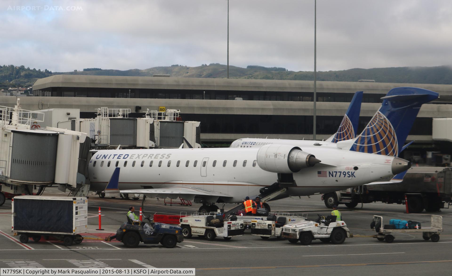 N779SK, 2009 Bombardier CRJ-702 (CL-600-2C10) Regional Jet C/N 10276, CL-600-2C10