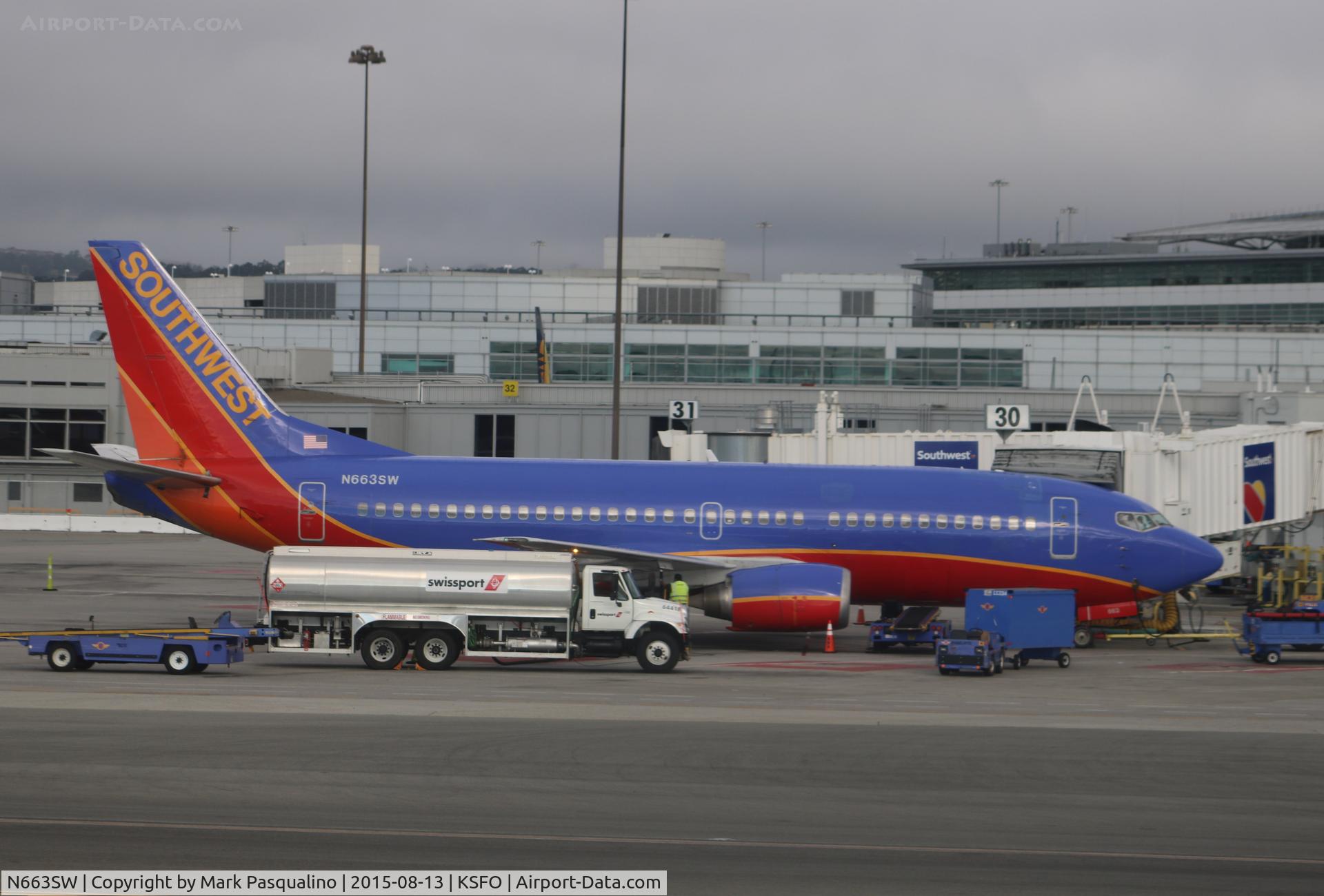 N663SW, 1985 Boeing 737-3Q8 C/N 23256, Boeing 737-300