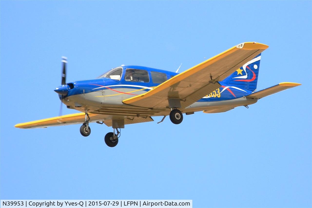 N39953, 1978 Piper PA-28-161 C/N 28-7916013, Piper PA-28-161, Short approach rwy 25R, Toussus-Le-Noble airport (LFPN-TNF)