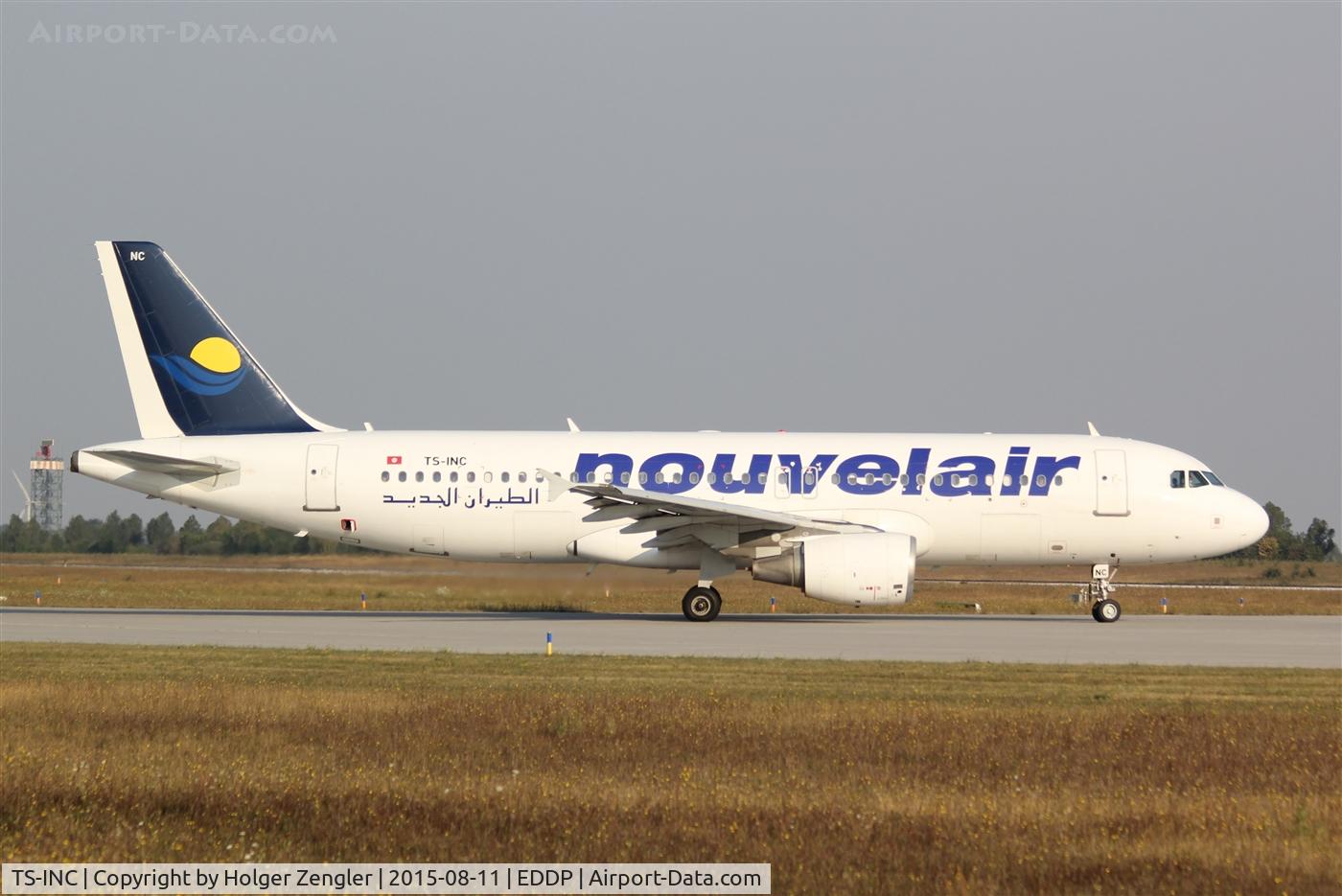 TS-INC, 2002 Airbus A320-214 C/N 1744, Ready for take-off to Enfidha...