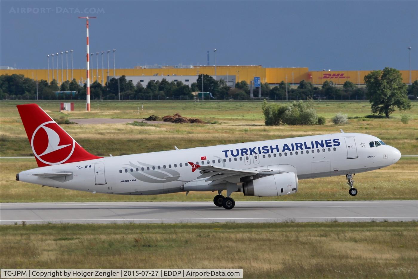 TC-JPM, 2007 Airbus A320-232 C/N 3341, IST shuttle is leaving LEJ.....