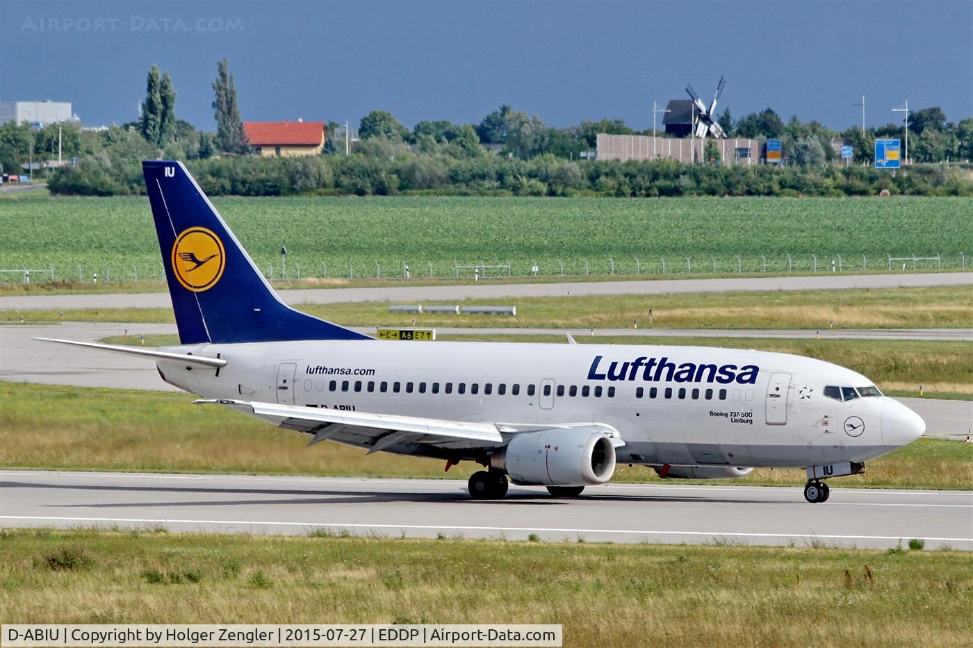 D-ABIU, 1991 Boeing 737-530 C/N 24944, Afternoon shuttle from FRA....