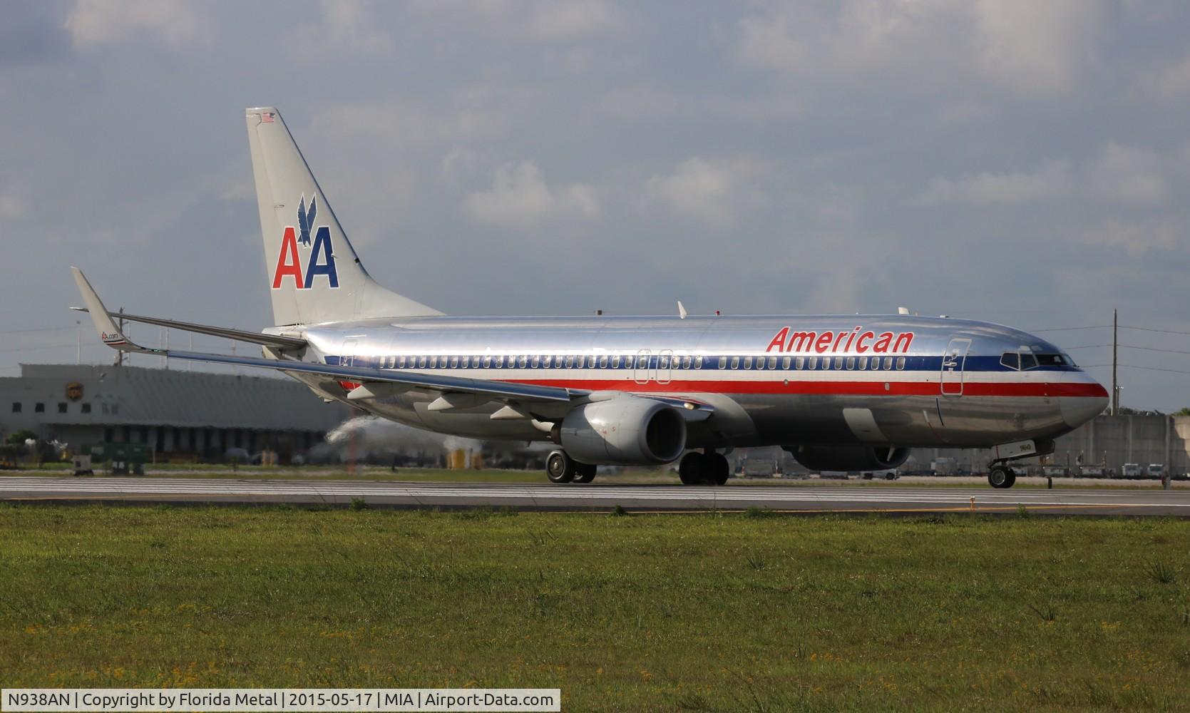 N938AN, 2000 Boeing 737-823 C/N 29533, American