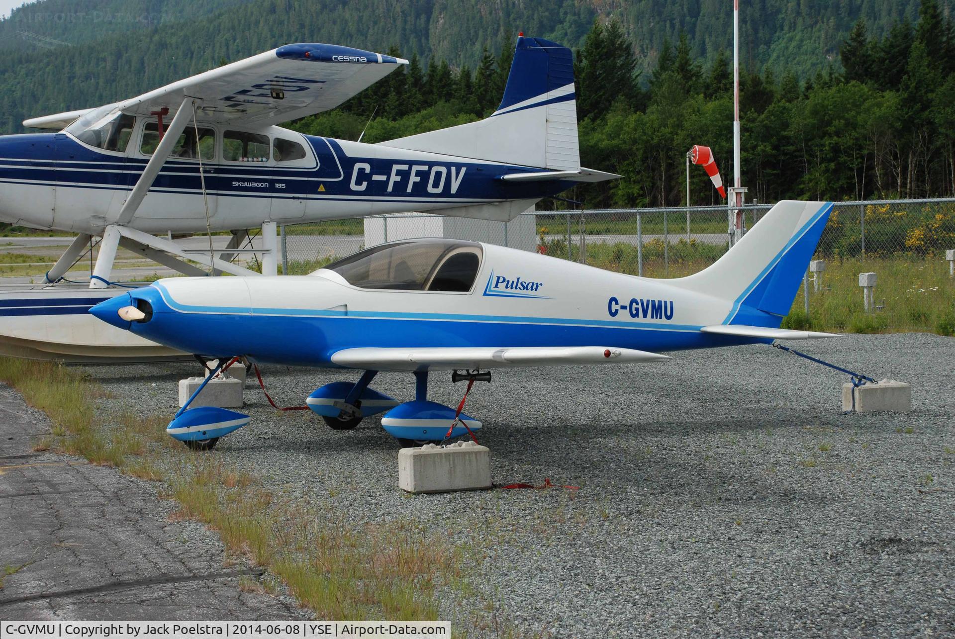C-GVMU, 1993 Pulsar Aircraft Pulsar C/N 150, at squamish airport BC