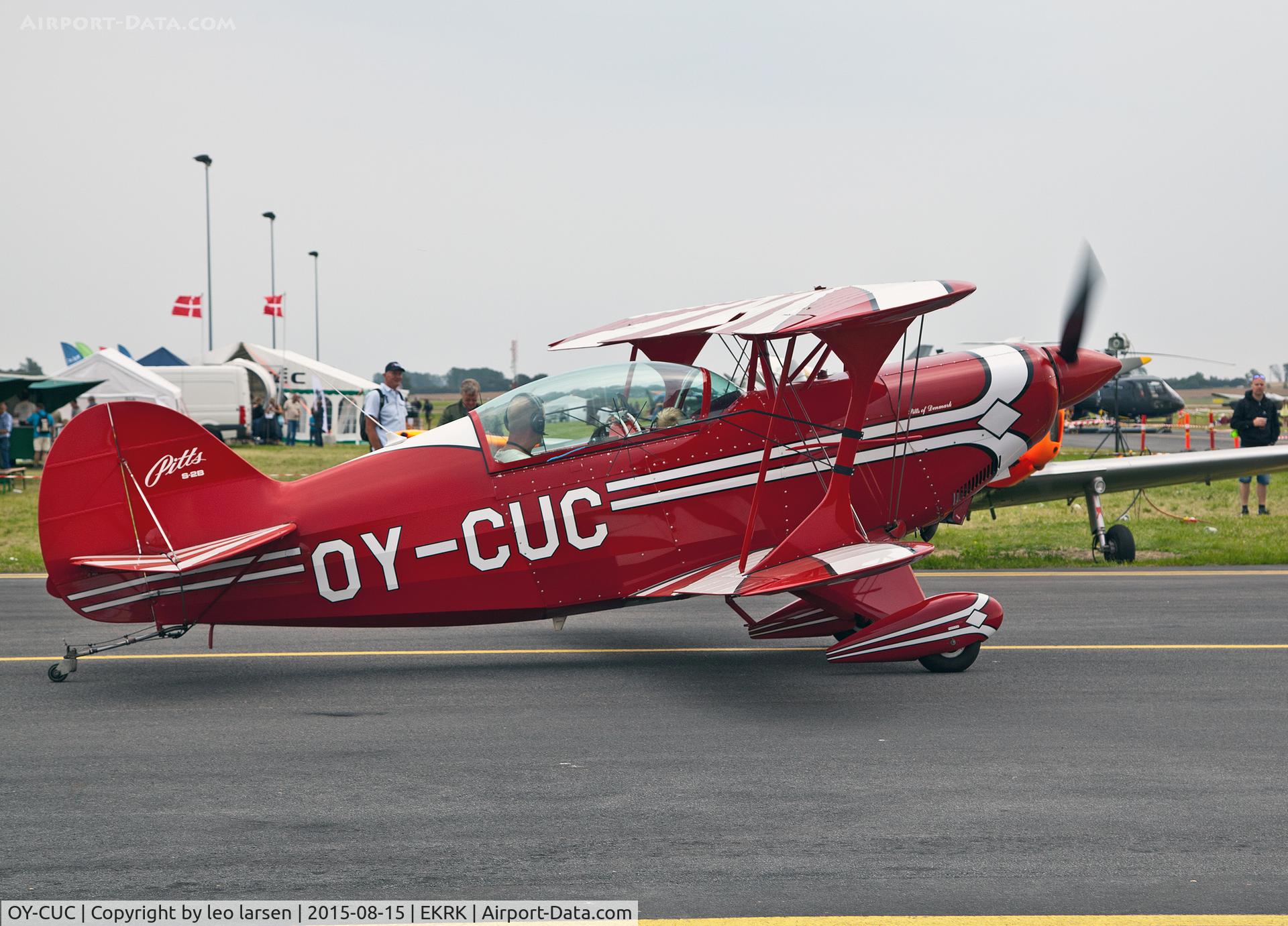 OY-CUC, 1991 Aviat S-2B C/N 5220, Roskilde Air Show 15.8.15