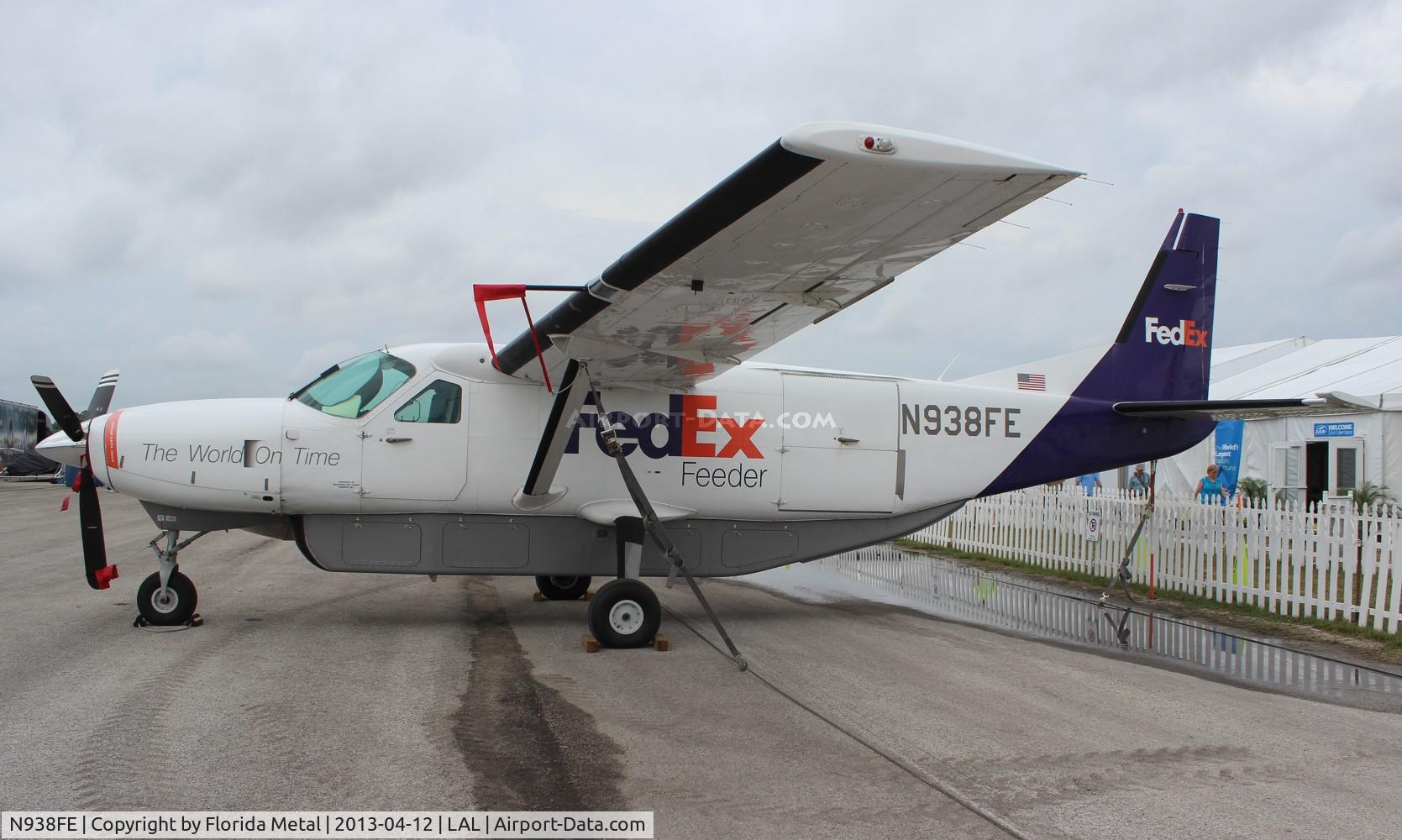 N938FE, 1987 Cessna 208B Super Cargomaster C/N 208B0038, Fed Ex Caravan