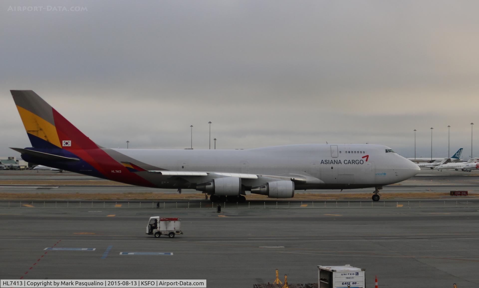 HL7413, 1991 Boeing 747-48ESF C/N 25405, Boeing 747-400F