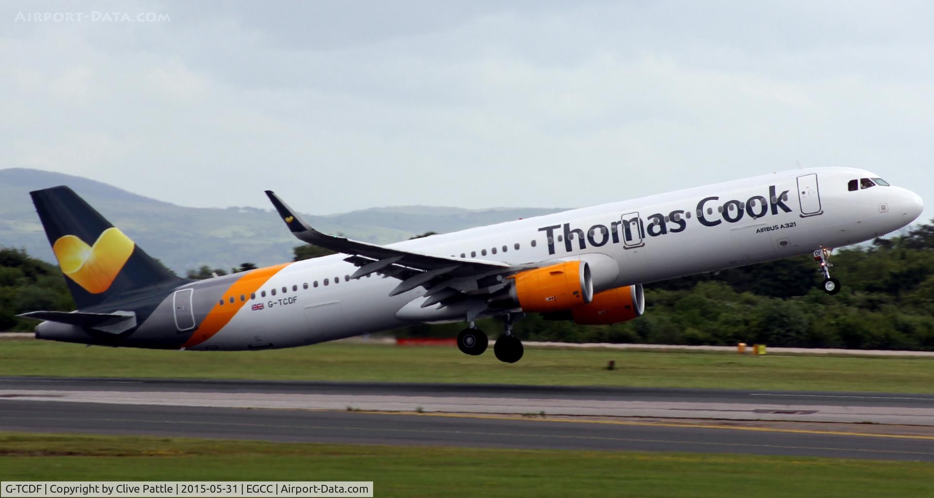G-TCDF, 2014 Airbus A321-211 C/N 6114, Manchester Action