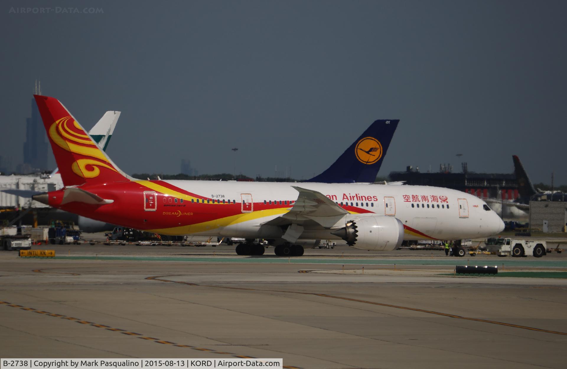 B-2738, 2014 Boeing 787-8 Dreamliner C/N 34940, Boeing 787-8