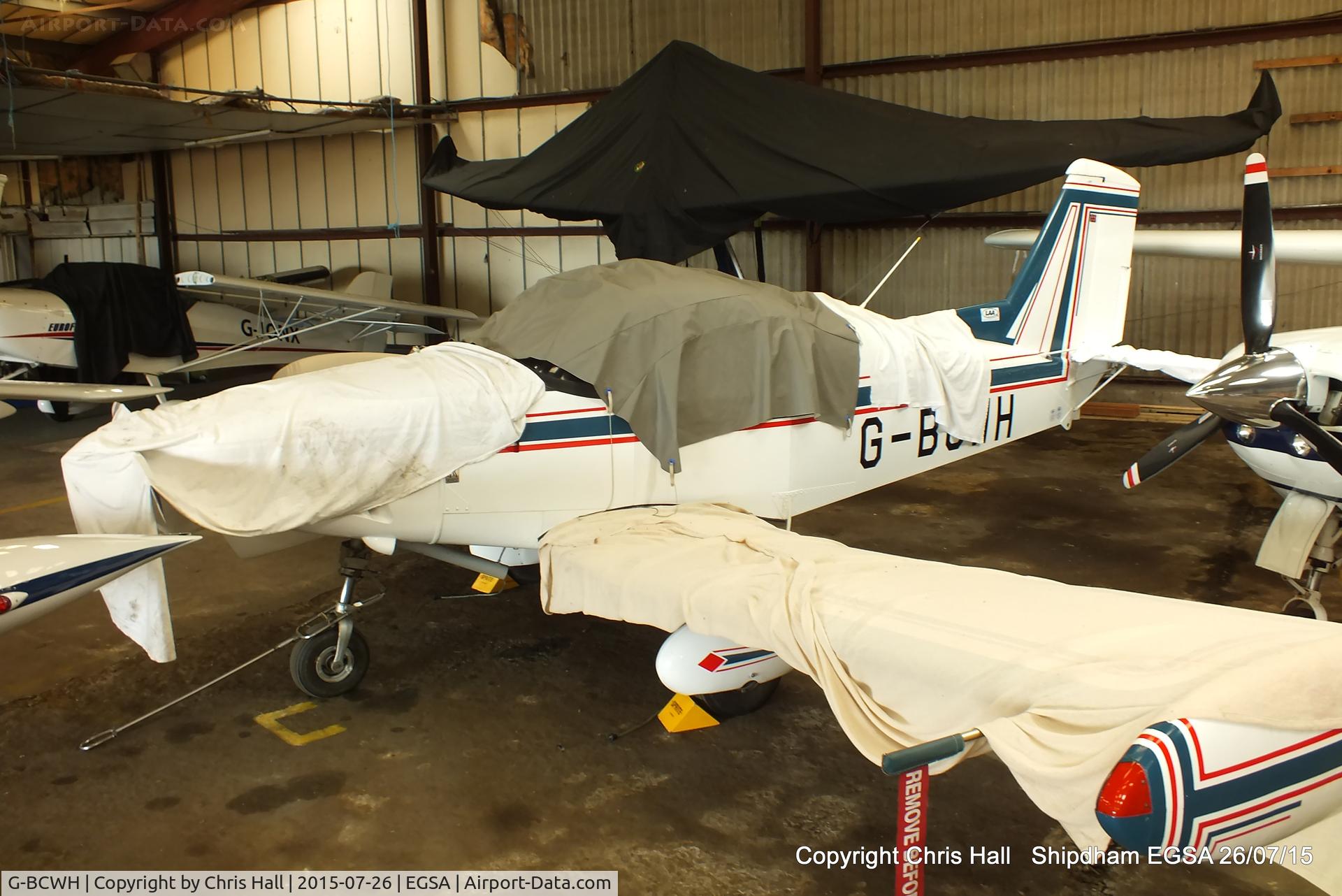 G-BCWH, 1978 Practavia Sprite C/N PFA 1366, at Shipdham airfield