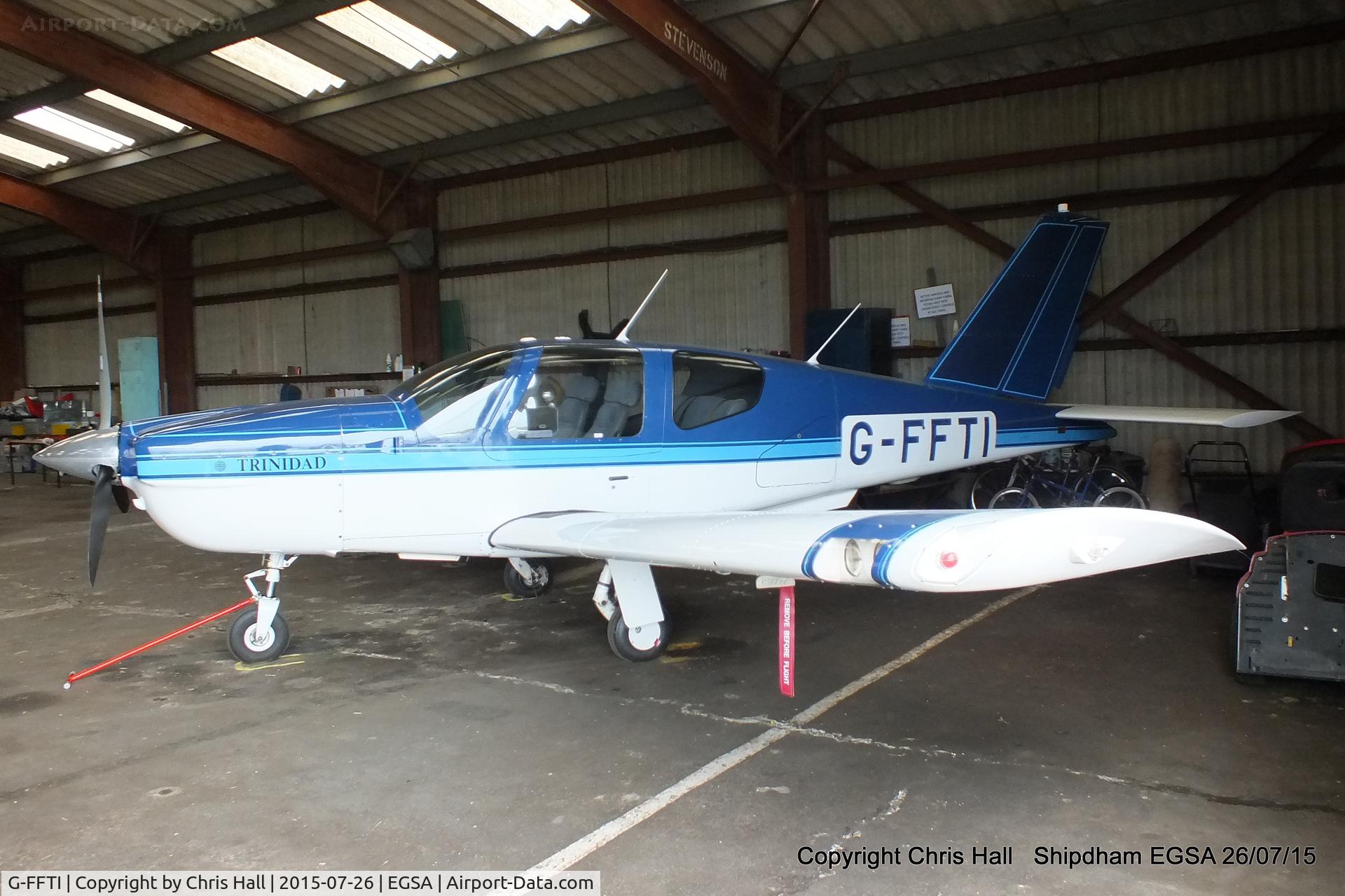 G-FFTI, 1990 Socata TB-20 Trinidad C/N 1065, at Shipdham airfield