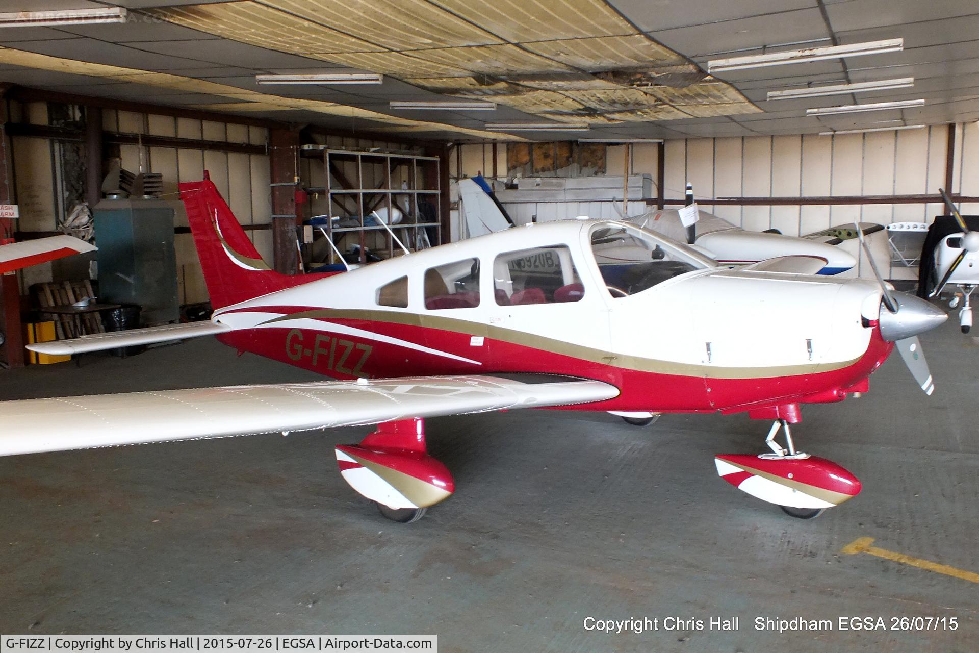 G-FIZZ, 1977 Piper PA-28-161 Cherokee Warrior II C/N 28-7816301, at Shipdham airfield