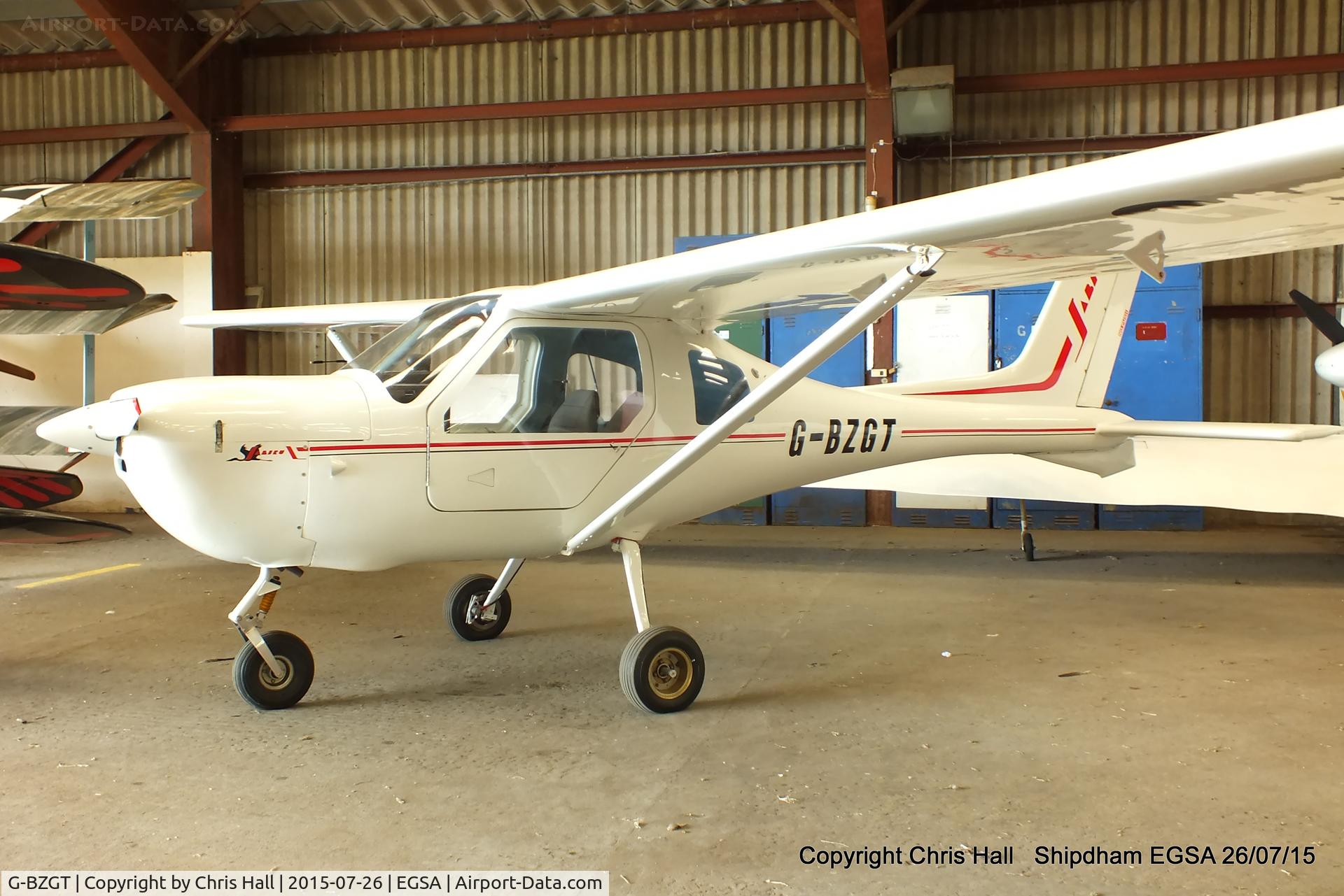 G-BZGT, 2000 Jabiru UL-450 C/N PFA 274A-13539, at Shipdham airfield