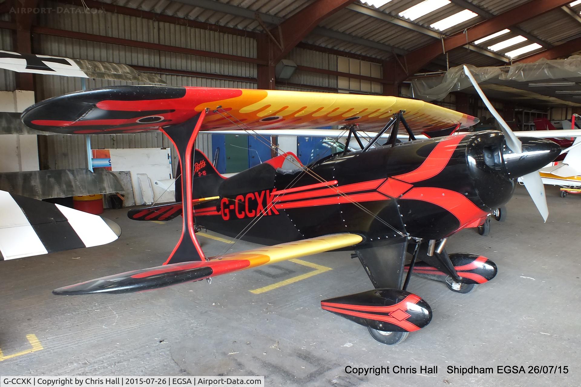 G-CCXK, 1993 Pitts S-1S Special C/N AACA/1061, at Shipdham airfield