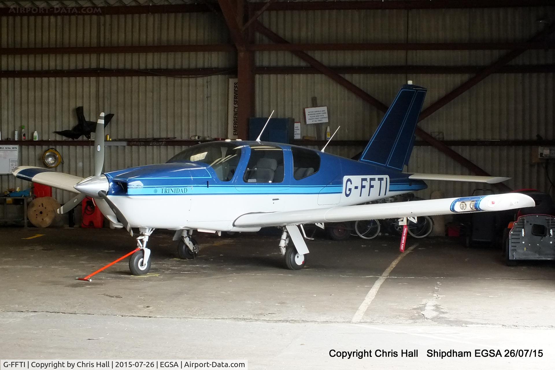 G-FFTI, 1990 Socata TB-20 Trinidad C/N 1065, at Shipdham airfield