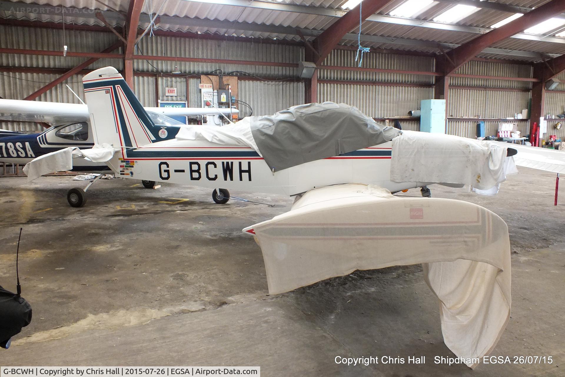G-BCWH, 1978 Practavia Sprite C/N PFA 1366, at Shipdham airfield