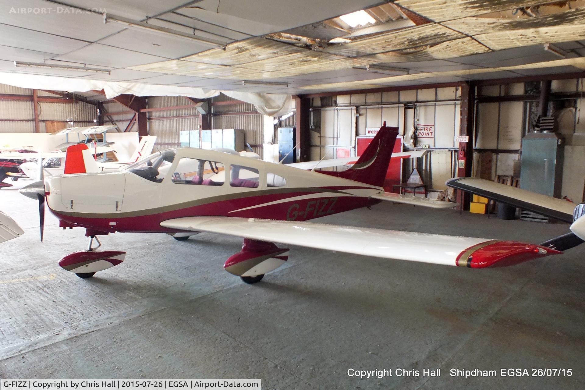 G-FIZZ, 1977 Piper PA-28-161 Cherokee Warrior II C/N 28-7816301, at Shipdham airfield