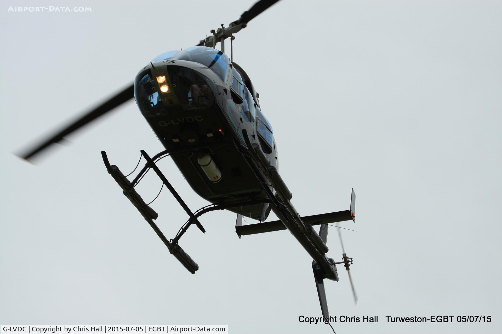 G-LVDC, 1989 Bell 206L-3 LongRanger III C/N 51300, ferrying race fans to the British F1 Grand Prix at Silverstone
