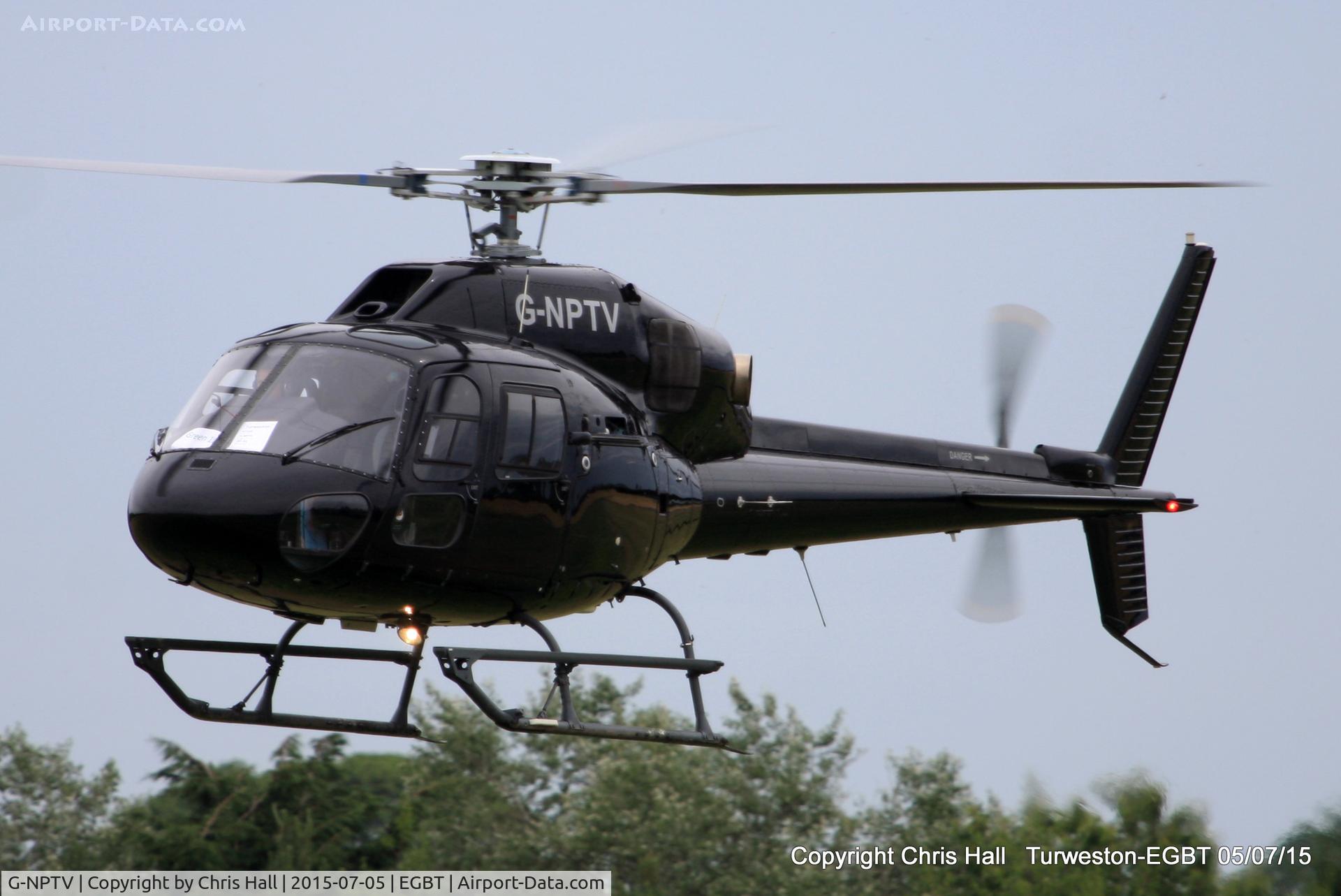G-NPTV, 2008 Eurocopter AS-355NP Ecureuil 2 C/N 5761, ferrying race fans to the British F1 Grand Prix at Silverstone