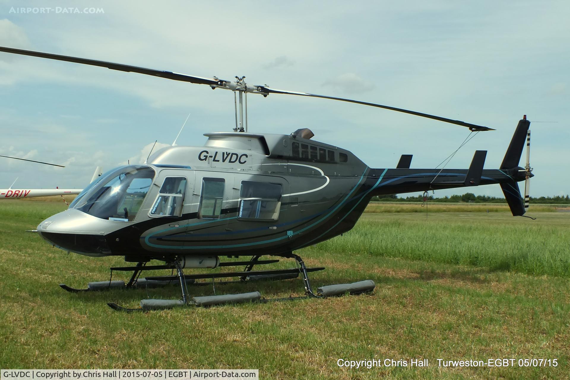 G-LVDC, 1989 Bell 206L-3 LongRanger III C/N 51300, ferrying race fans to the British F1 Grand Prix at Silverstone