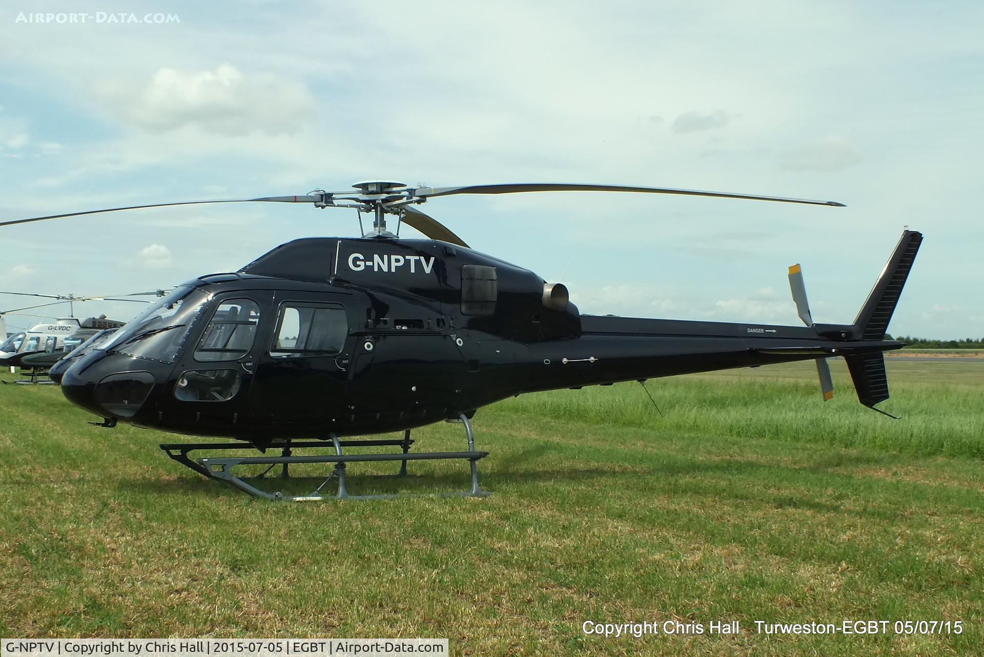 G-NPTV, 2008 Eurocopter AS-355NP Ecureuil 2 C/N 5761, ferrying race fans to the British F1 Grand Prix at Silverstone