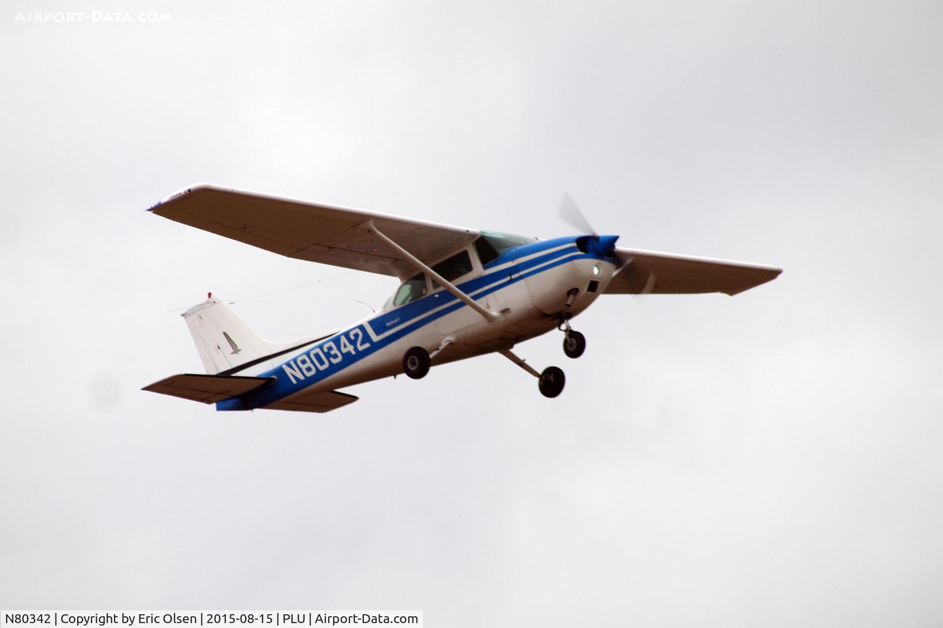 N80342, 1976 Cessna 172M C/N 17266535, Cessna after taking off.