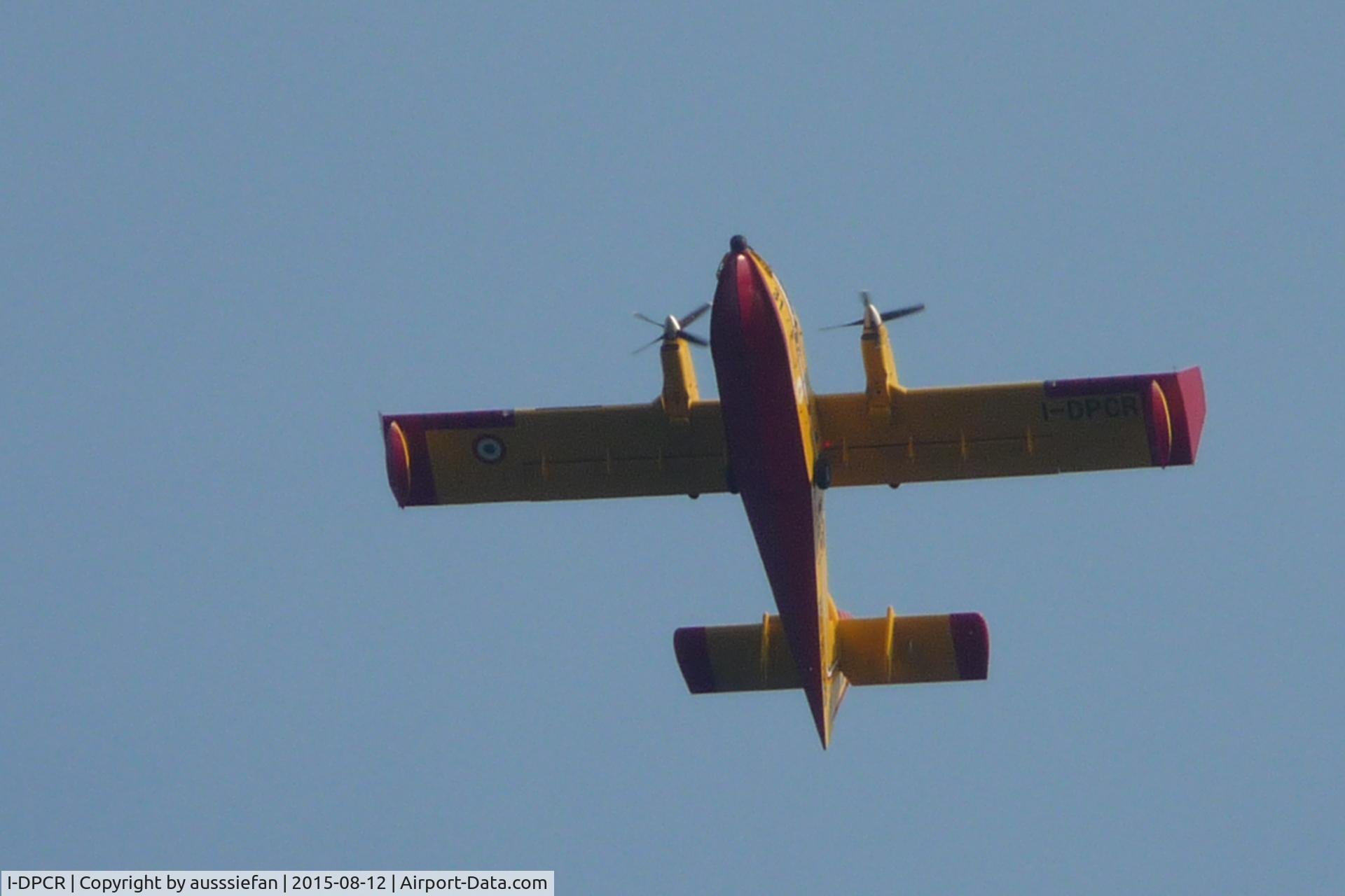 I-DPCR, 2009 Bombardier CL-415 (CL-215-6B11) C/N 2074, Near San Remo - Italy. Fire was nearby in the forests!