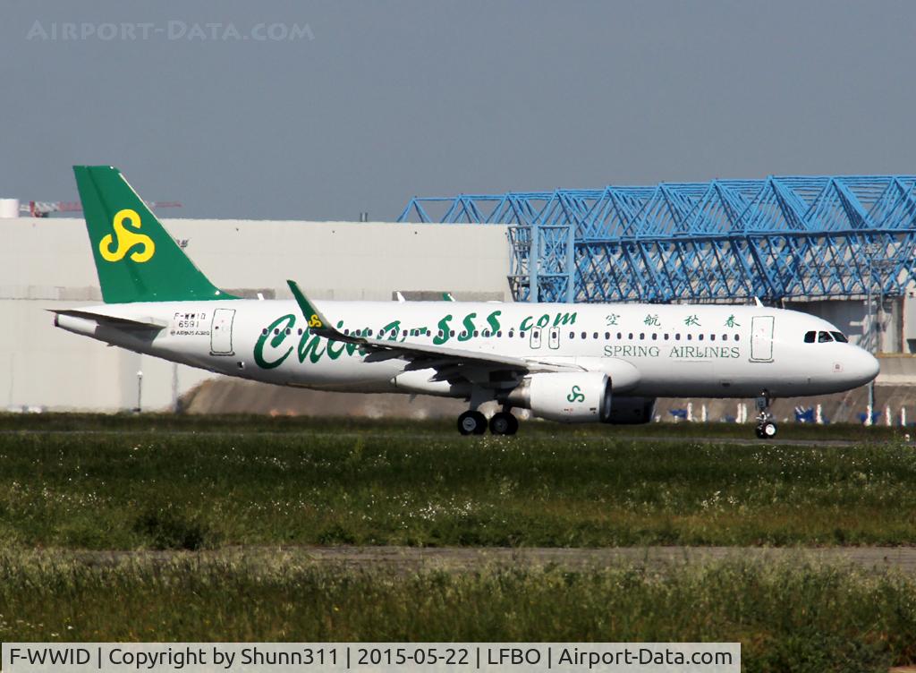F-WWID, 2015 Airbus A320-214 C/N 6591, C/n 6591 - To be B-8012