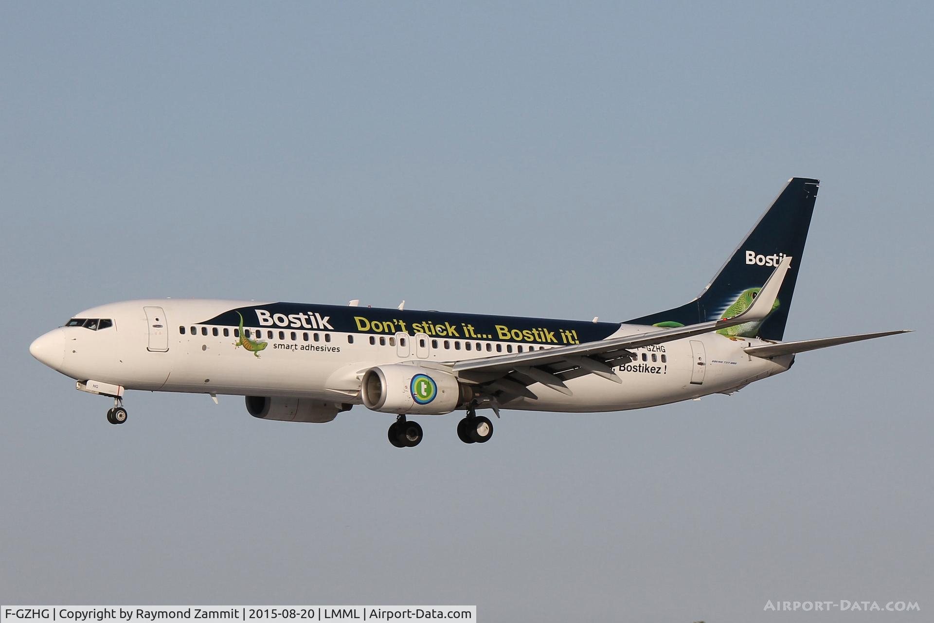 F-GZHG, 2002 Boeing 737-8K2 C/N 30650, B737-800 F-GZHG Transavia France special livery