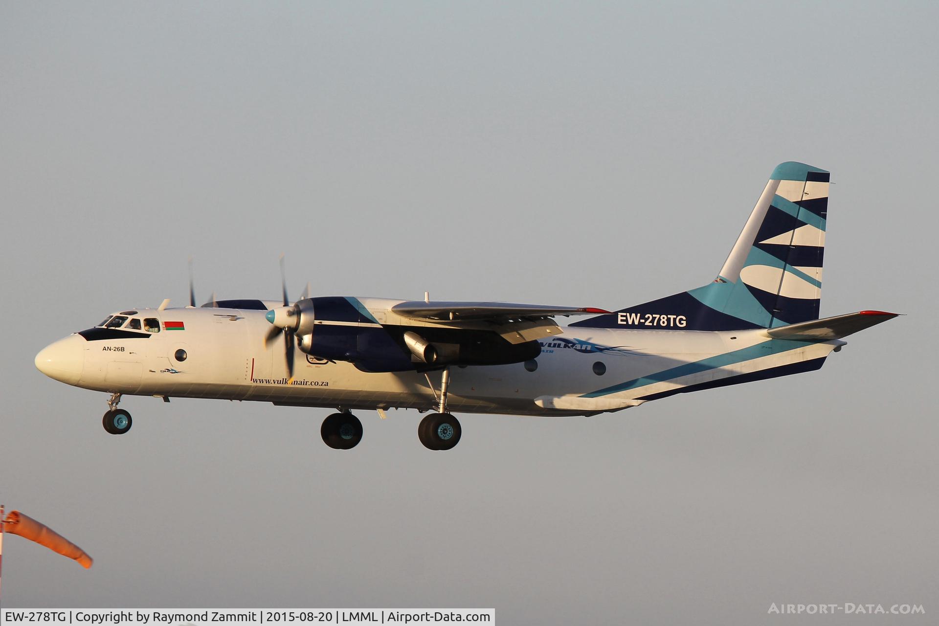 EW-278TG, 1983 Antonov An-26A C/N 37313306, Antonov AN-26 EW-278TG Vulkanair