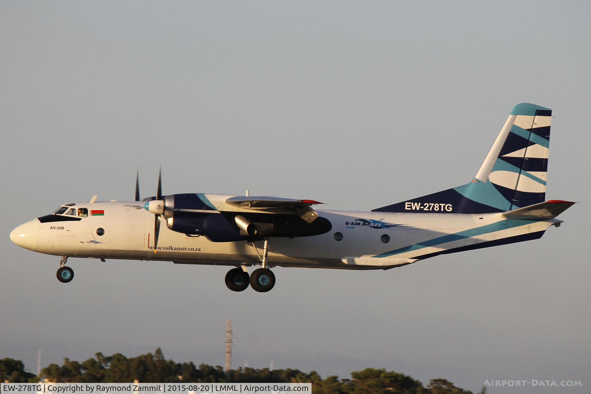 EW-278TG, 1983 Antonov An-26A C/N 37313306, Antonov An-26 EW-278TG Vulkanair
