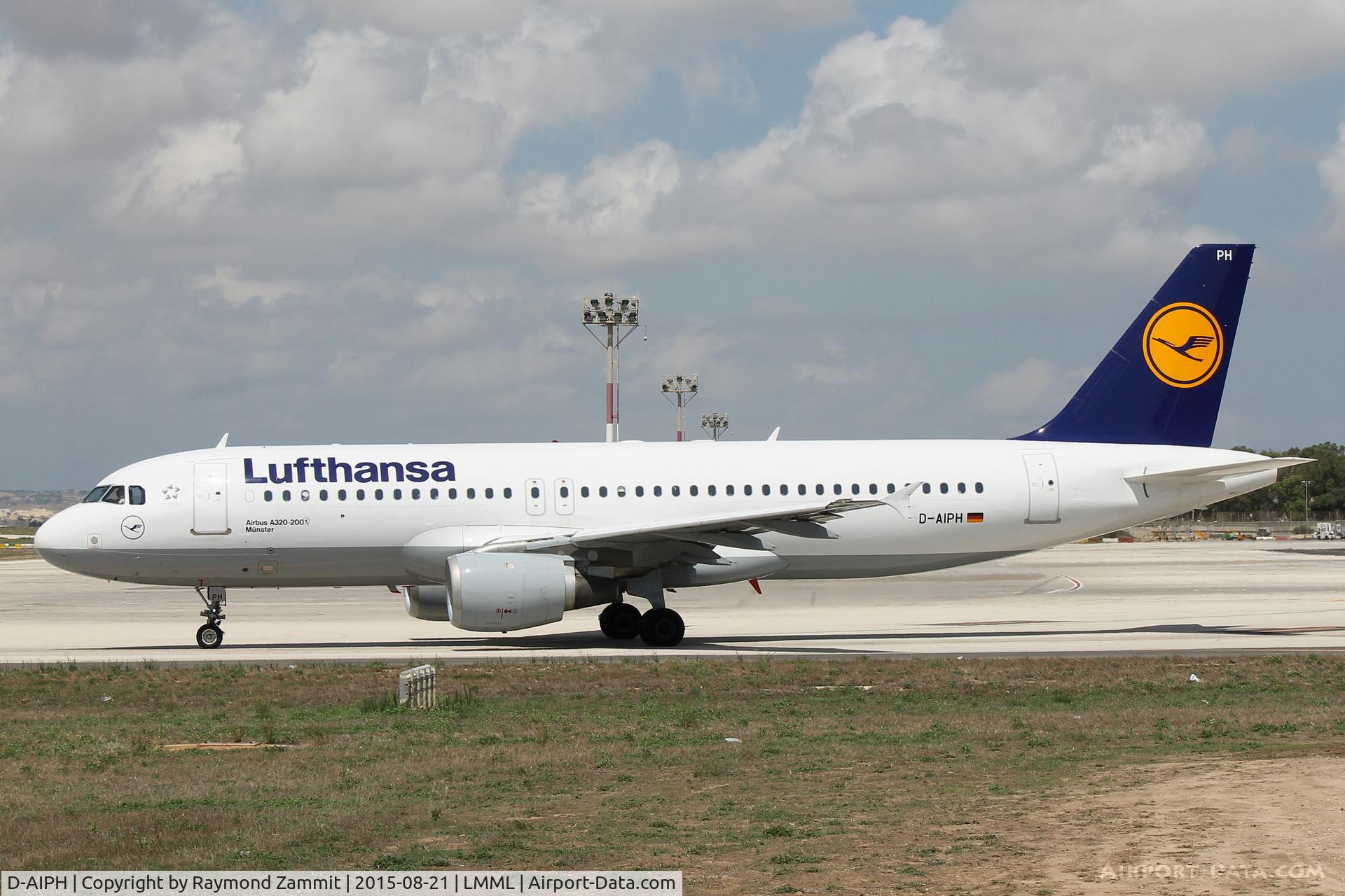 D-AIPH, 1989 Airbus A320-211 C/N 0086, A320 D-AIPH Lufthansa