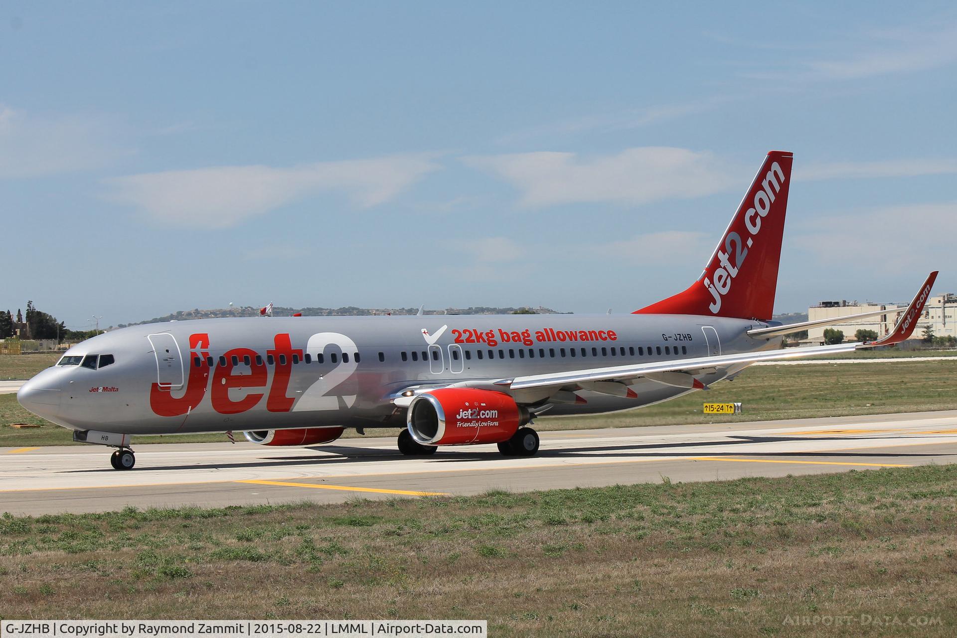 G-JZHB, 2000 Boeing 737-8K5 C/N 28623, B737-800 G-JZHB Jet2Com (Malta)