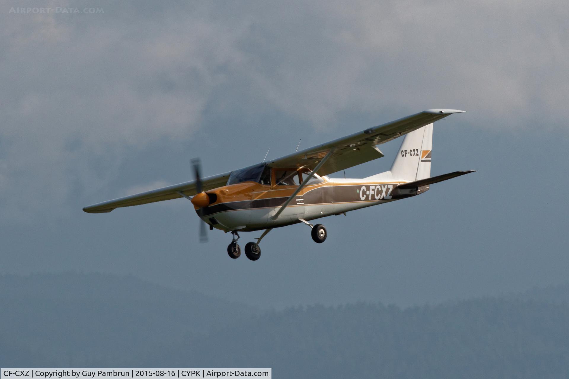 CF-CXZ, 1967 Cessna 172H C/N 17255890, Landing