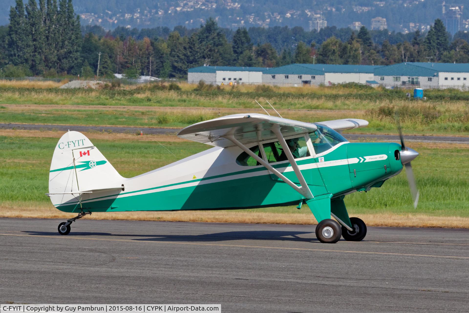 C-FYIT, 1950 Piper PA-20 Pacer C/N 20-356, Ready to depart