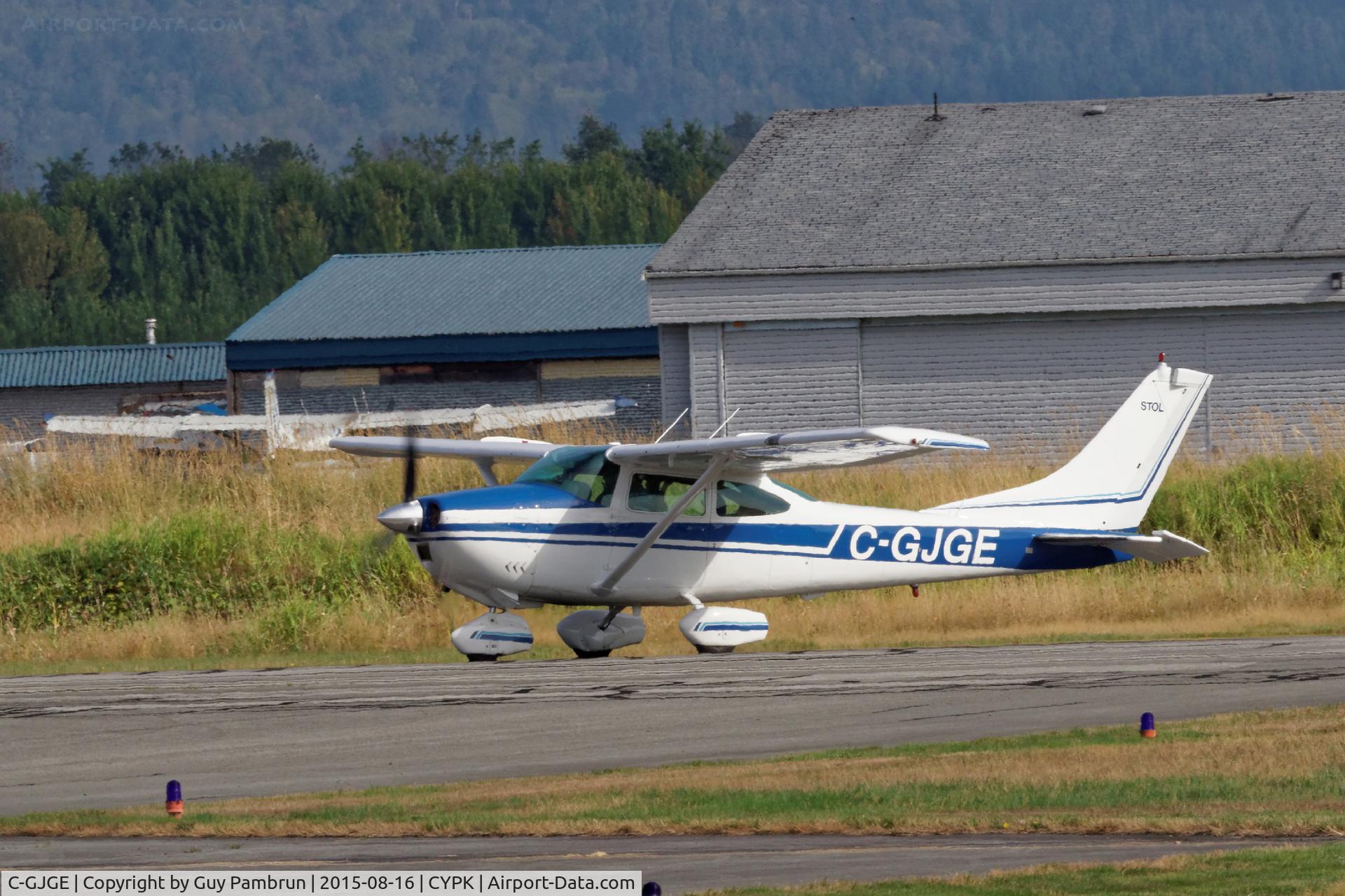 C-GJGE, 1966 Cessna 182J Skylane C/N 18257625, Ready to depart