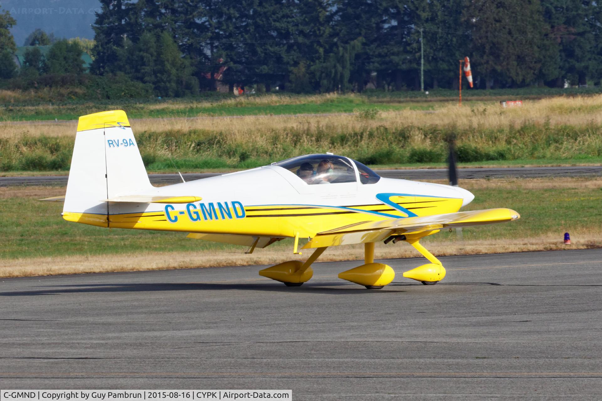 C-GMND, 2012 Vans RV-9A C/N 91207, Ready to depart