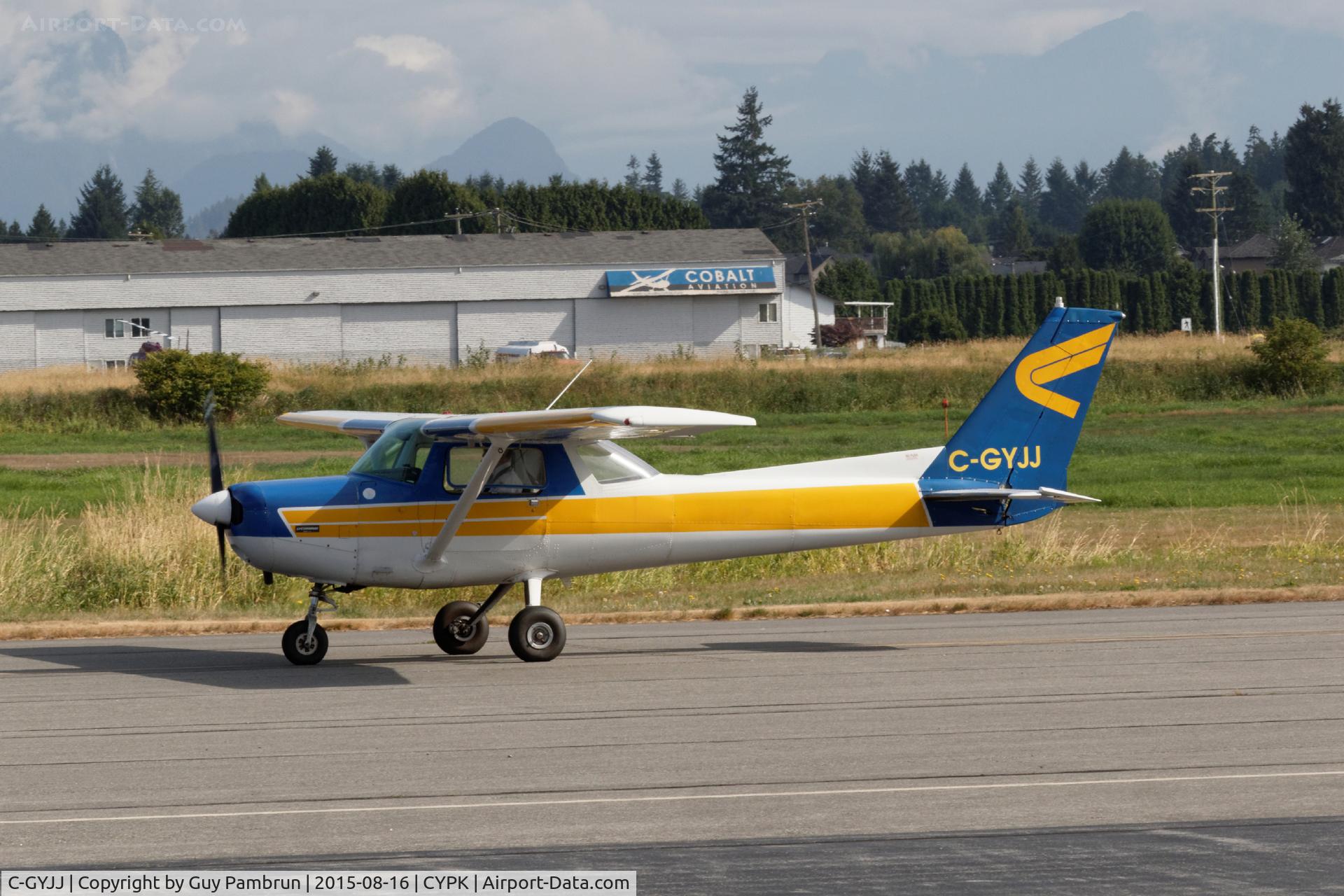 C-GYJJ, 1977 Cessna 152 C/N 15279606, Ready to depart