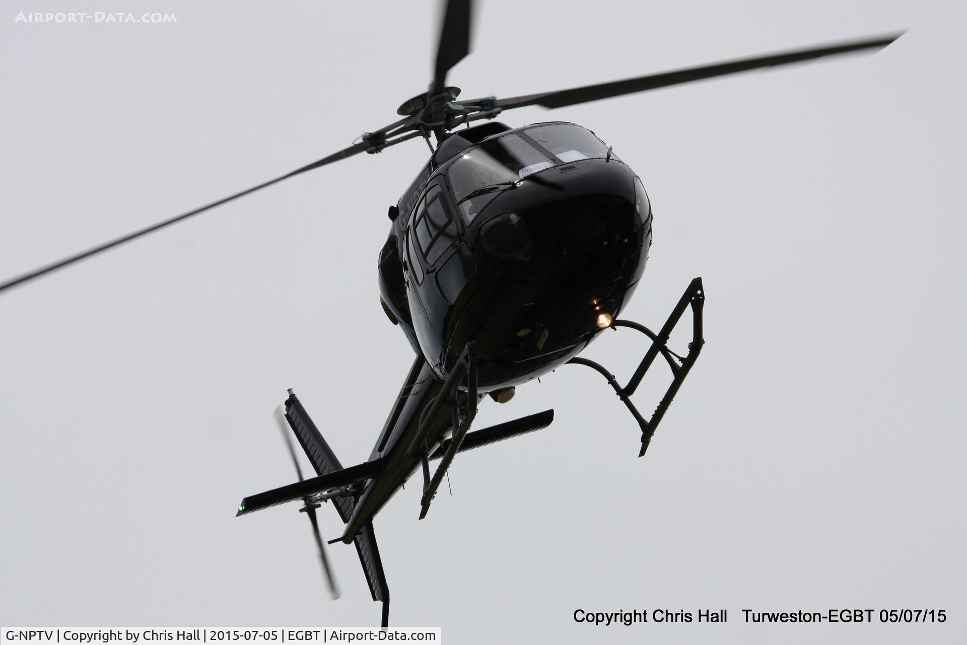 G-NPTV, 2008 Eurocopter AS-355NP Ecureuil 2 C/N 5761, ferrying race fans to the British F1 Grand Prix at Silverstone